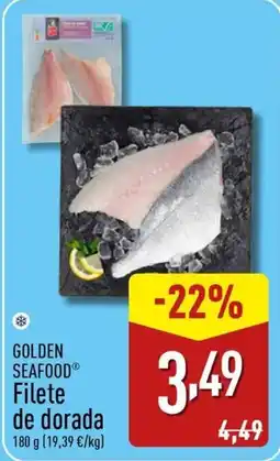 ALDI GOLDEN SEAFOOD Filete de dorada oferta