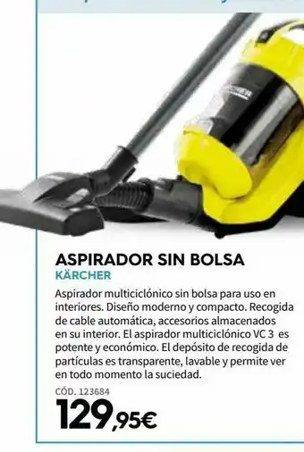 ferrOkey Aspirador sin bolsa kärcher oferta