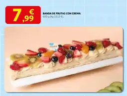 Alcampo Banda de frutas con crema oferta