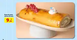 Alcampo Brazo de yema relleno de nata oferta