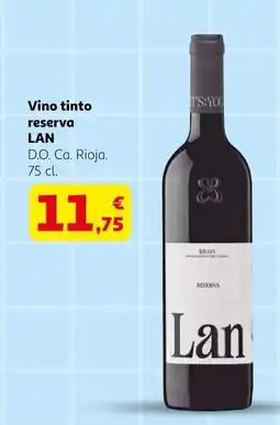 Alcampo LAN Vino tinto reserva oferta