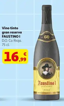 Alcampo FAUSTINO I Vino tinto gran reserva oferta