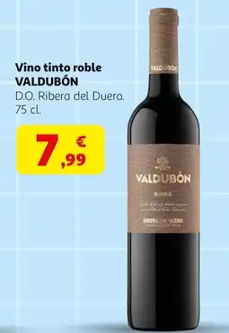 Alcampo VALDUBÓN Vino tinto roble oferta