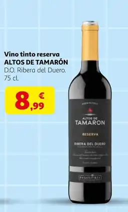 Alcampo ALTOS DE TAMARÓN Vino tinto reserva oferta