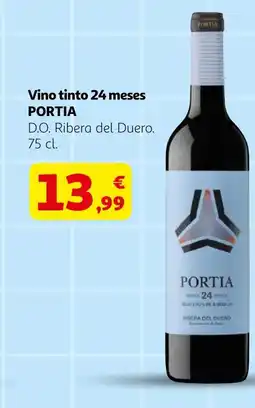 Alcampo PORTIA Vino tinto 24 meses oferta