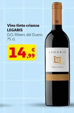 Alcampo LEGARIS Vino tinto crianza oferta