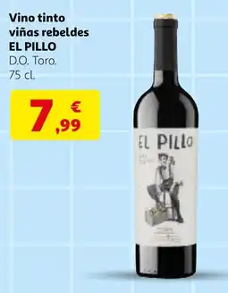 Alcampo EL PILLO Vino tinto viñas rebeldes oferta