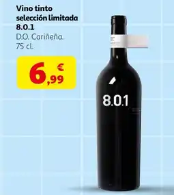 Alcampo 8.0.1 Vino tinto selección limitada oferta