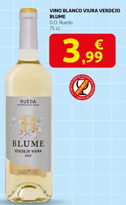 Alcampo BLUME Vino blanco viura verdejo oferta