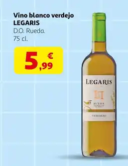 Alcampo LEGARIS Vino blanco verdejo oferta