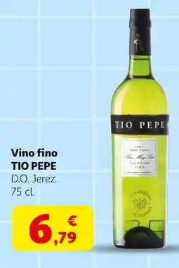 Alcampo TIO PEPE Vino fino oferta