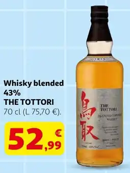 Alcampo THE TOTTORI Whisky blended 43% oferta