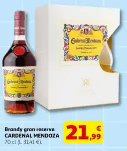 Alcampo CARDENAL MENDOZA Brandy gran reserva oferta