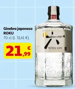 Alcampo ROKU Ginebra japonesa oferta