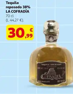 Alcampo LA COFRADÍA Tequila reposado 38% oferta