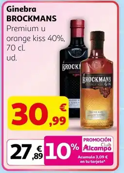 Alcampo BROCKMANS Ginebra oferta