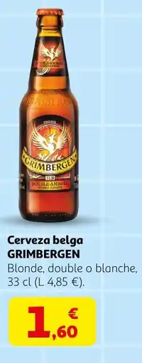 Alcampo GRIMBERGEN Cerveza belga oferta
