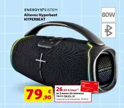 Alcampo ENERGY SISTEM Altavoz Hyperbeat oferta