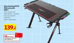 Alcampo DRIFT Mesa Gaming DZ175 RGB avanzado oferta