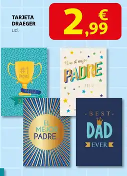 Alcampo Tarjeta draeger oferta