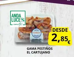 Supermercados MAS EL CARTUJANO Gama pestiños oferta