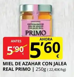 Supermercados MAS REAL PRIMO Miel de azahar con jalea oferta