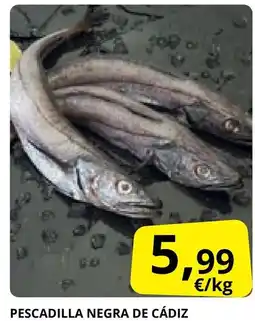 Supermercados MAS Pescadilla negra de cádiz oferta