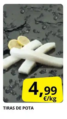 Supermercados MAS Tiras de pota oferta