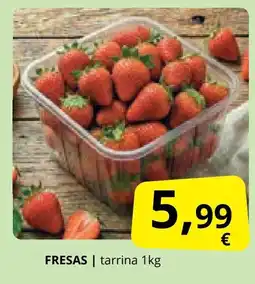 Supermercados MAS Fresas oferta