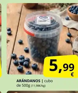 Supermercados MAS Arándanos oferta