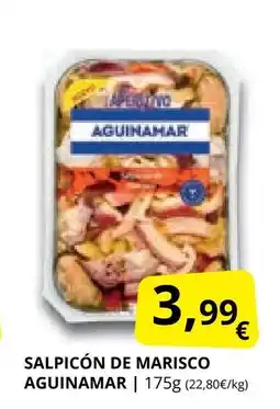 Supermercados MAS AGUINAMAR Salpicón de marisco oferta