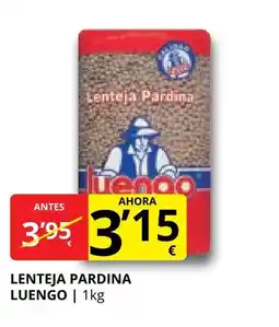 Supermercados MAS LUENGO Lenteja pardina oferta