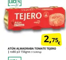 Supermercados MAS TEJERO Atún almadraba tomate oferta