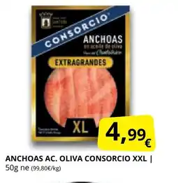 Supermercados MAS CONSORCIO Anchoas ac. oliva oferta