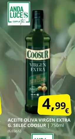 Supermercados MAS COOSUR Aceite oliva virgen extra g. selec oferta