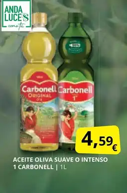 Supermercados MAS CARBONELL Aceite oliva suave o intenso oferta
