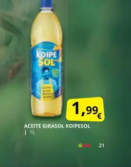 Supermercados MAS KOIPESOL Aceite girasol oferta