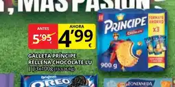 Supermercados MAS LU Galleta príncipe rellena chocolate oferta