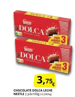 Supermercados MAS Chocolate dolca leche nestle oferta