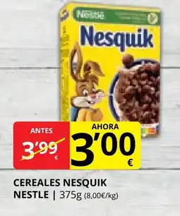 Supermercados MAS Cereales nesquik nestle oferta