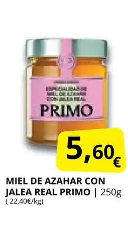 Supermercados MAS REAL PRIMO Miel de azahar con jalea oferta