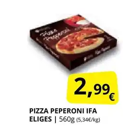 Supermercados MAS IFA ELIGES Pizza peperoni oferta
