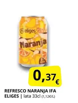 Supermercados MAS IFA ELIGES Refresco naranja oferta