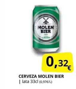Supermercados MAS MOLEN BIER Cerveza oferta