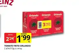 Supermercados MAS ORLANDO Tomate frito oferta
