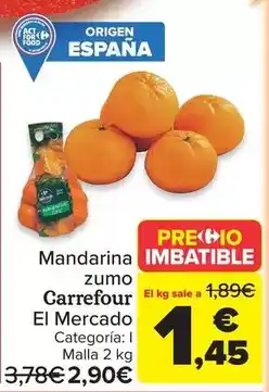 Carrefour Market Carrefour - mandarina zumo oferta