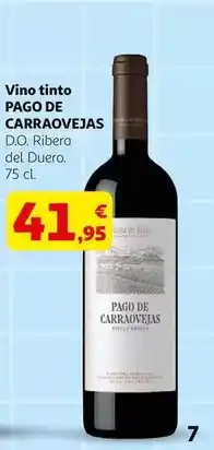 Alcampo Pago de carrovejas - vino tinto oferta