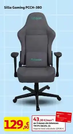 Alcampo Nacon - silla gaming pcch-380 oferta