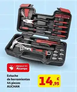 Alcampo Auchan - estuche de herramientas oferta