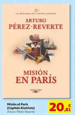 Alcampo París - mision el paris (capitan al artiste) oferta